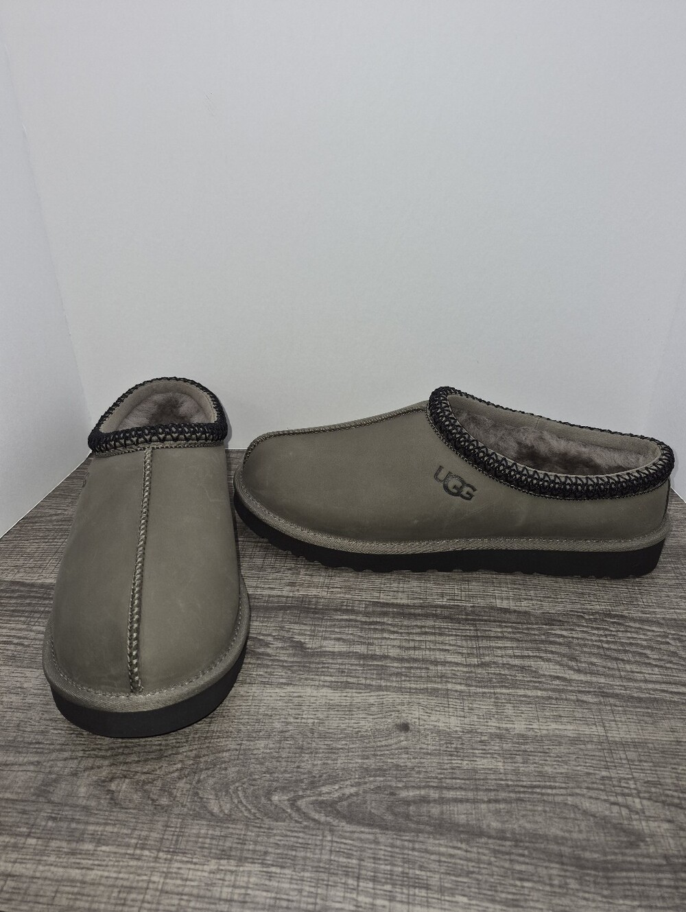 Ugg Tasman II Nubuck Leather Casual Loafers Slippers Shoes Mens Sz 9 New